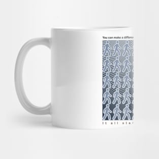 It Only Takes 1 To Start Awareness Mug